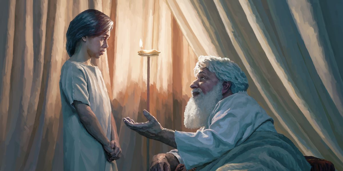 Thầy tế lễ thượng phẩm Hê-li dạy cho cậu bé Sa-mu-ên cách đáp lại Đức Giê-hô-va