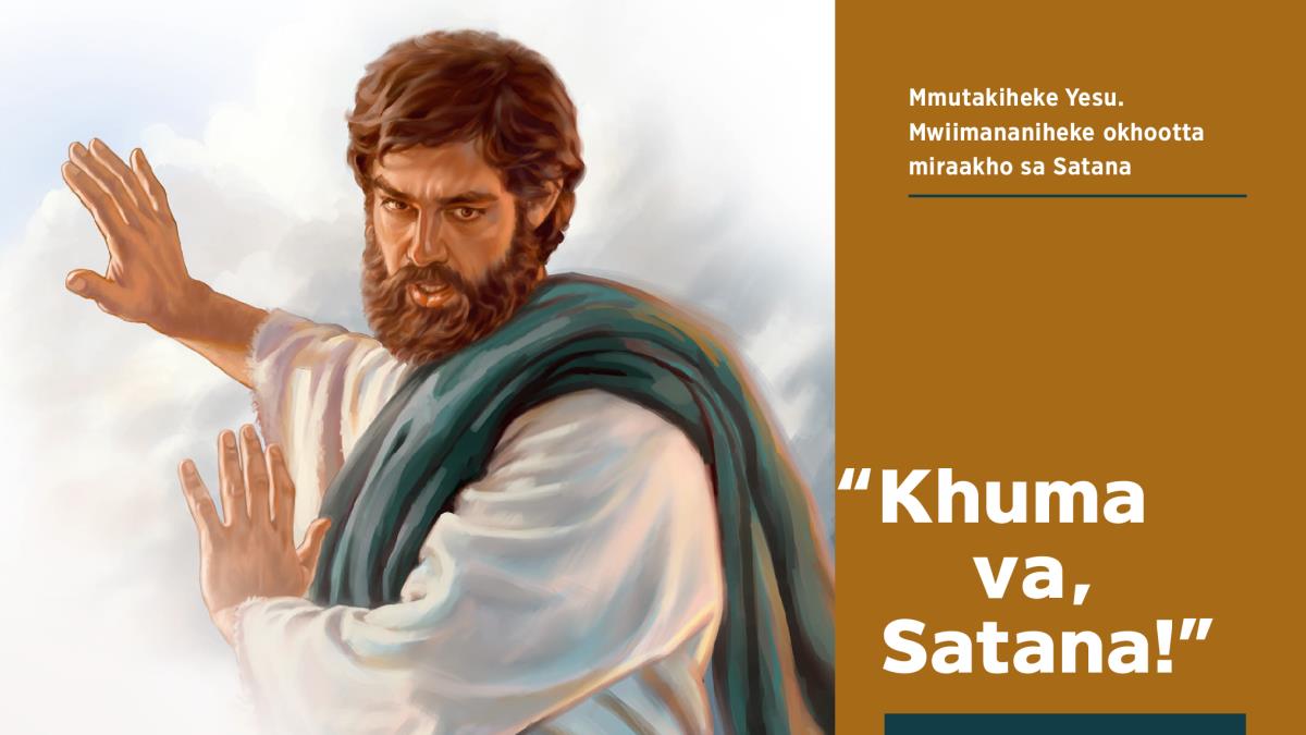 Yesu omoomolaka Satana