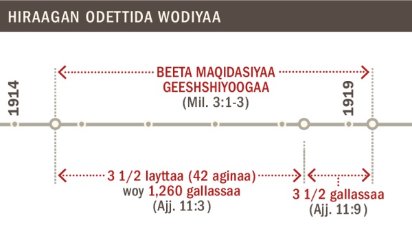 Beeta maqidasiyaa geeshshido 1914ppe 1919 gakkanaashin deˈiya wodiyaa bessiyaabaa