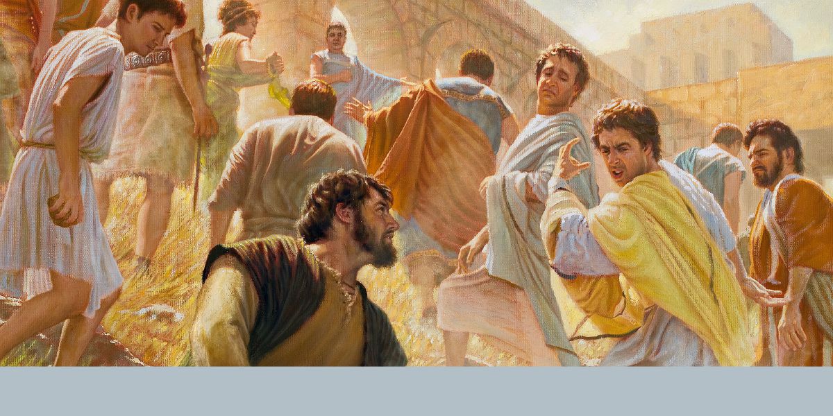 People for Antioch wey dey Pisidia vex throw Barnabas comot from their city.