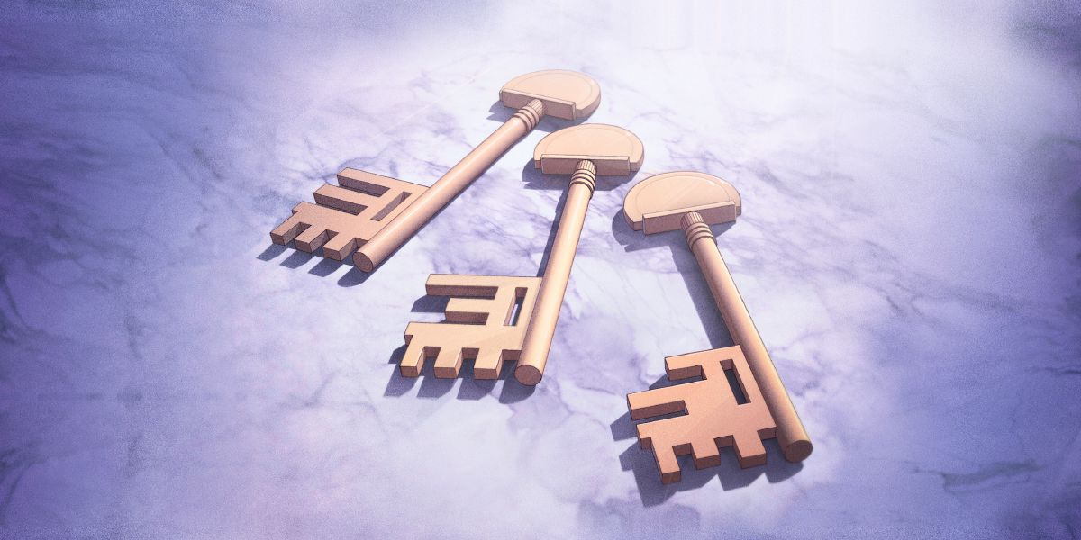 Three keys