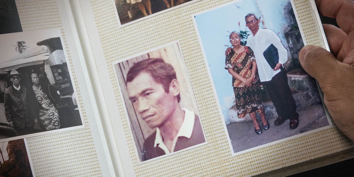 This pictures de show the papa and mama of Renée Leron