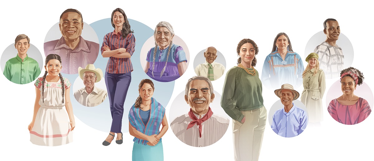 Men and women from different-different country, skin color and age get different hairstyles and wear different styles of cloth wey good for Christians.