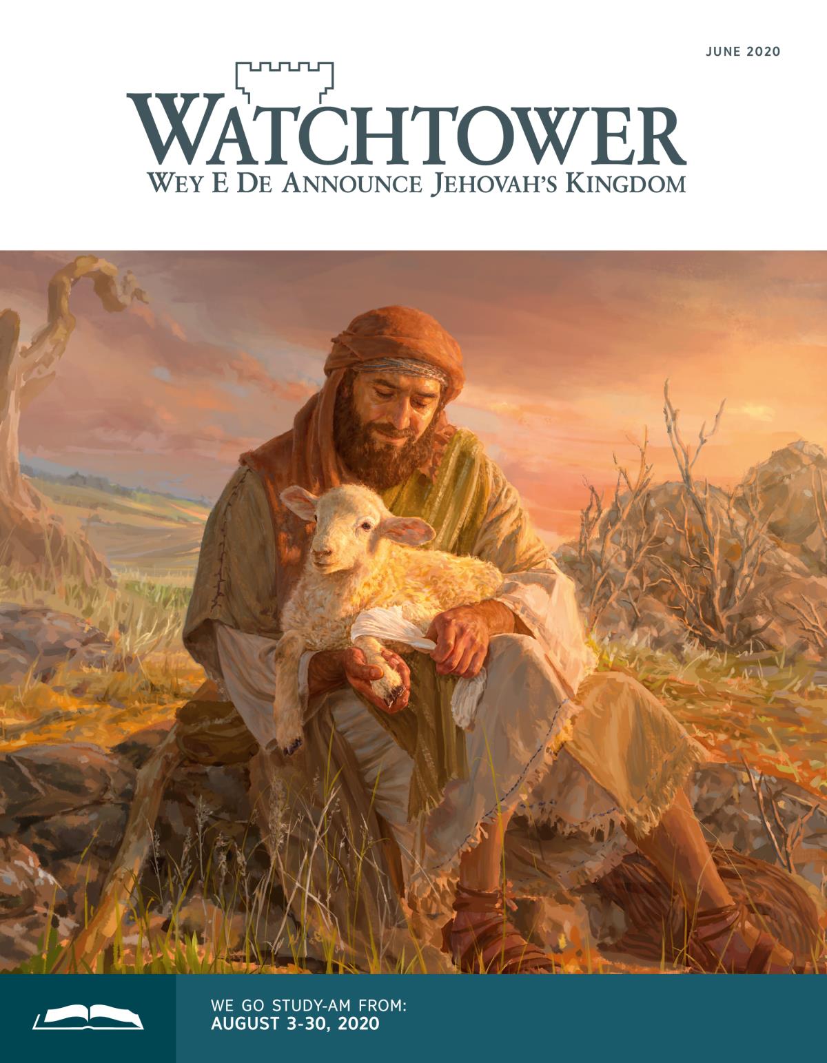 Watchtower Wey We De Study, June 2020.