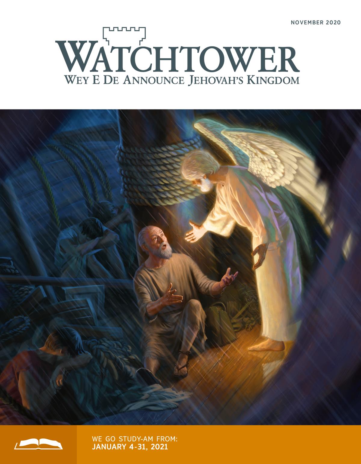 Watchtower Wey We De Study, November 2020.