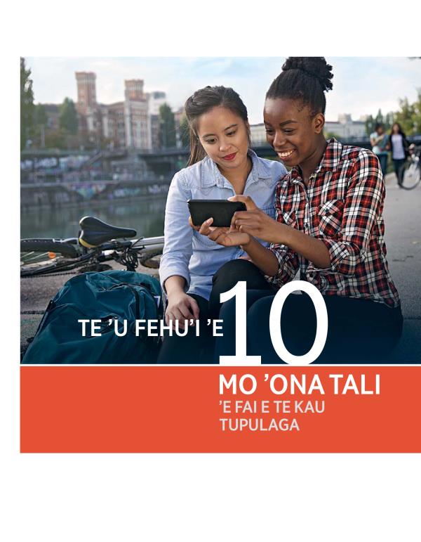 Takafi ʼo te kaupepa Te ʼu Fehuʼi ʼe 10 Mo ʼOna Tali ʼe Fai e Te Kau Tupulaga