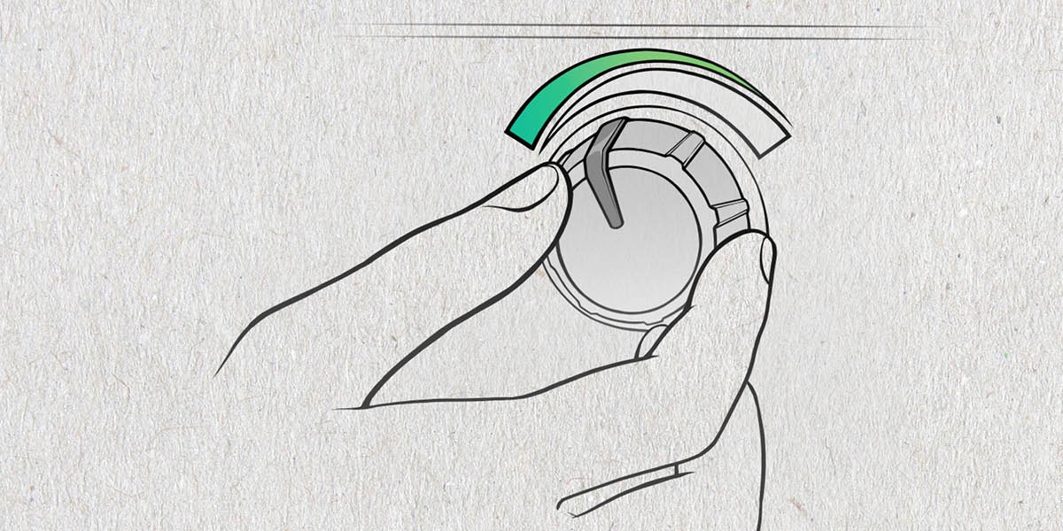 Umntu wehlisa iqhosha lomatshini wokwenza shushu nokubandisa