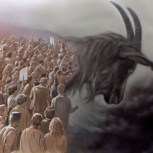 Iqela labantu abangathembekanga ligwetywa njengeebhokhwe