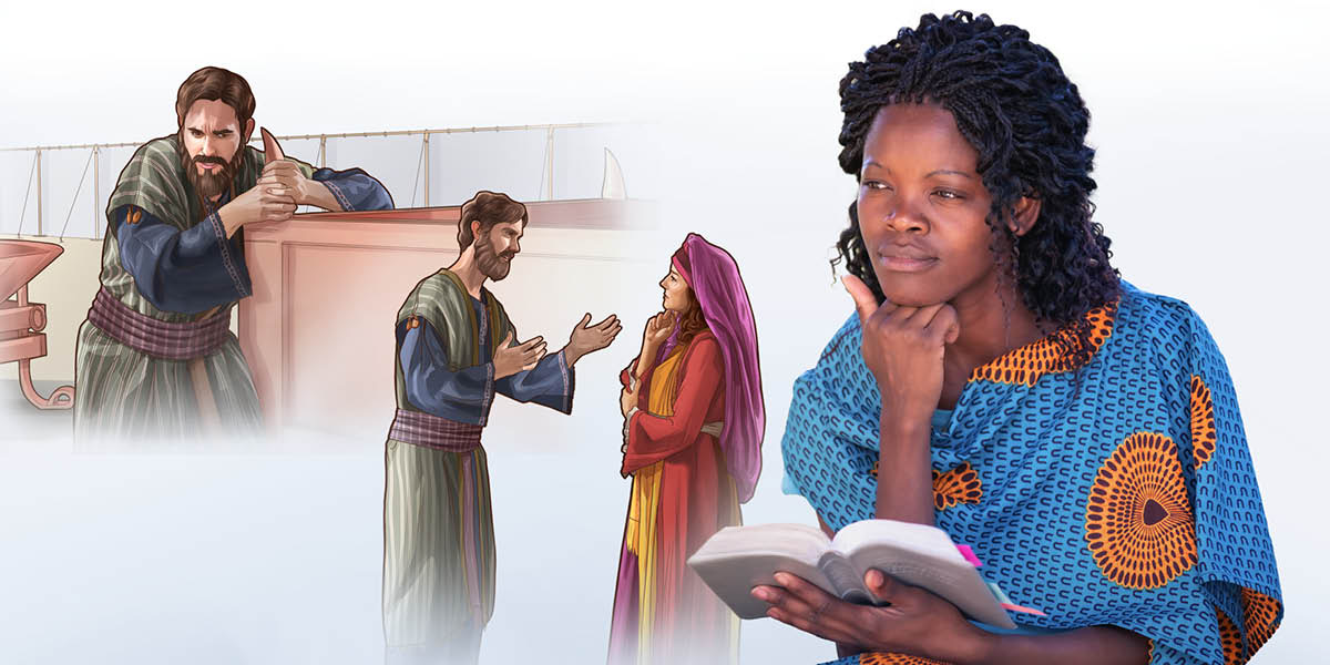 Udade ufunda iBhayibhile ibe ucinga ngento eyenziwa nguAdoniya. Imifanekiso: 1. UAdoniya ubambelela nkqi kuphondo lwesibingelelo. 2. UAdoniya ucenga uBhatshebha.