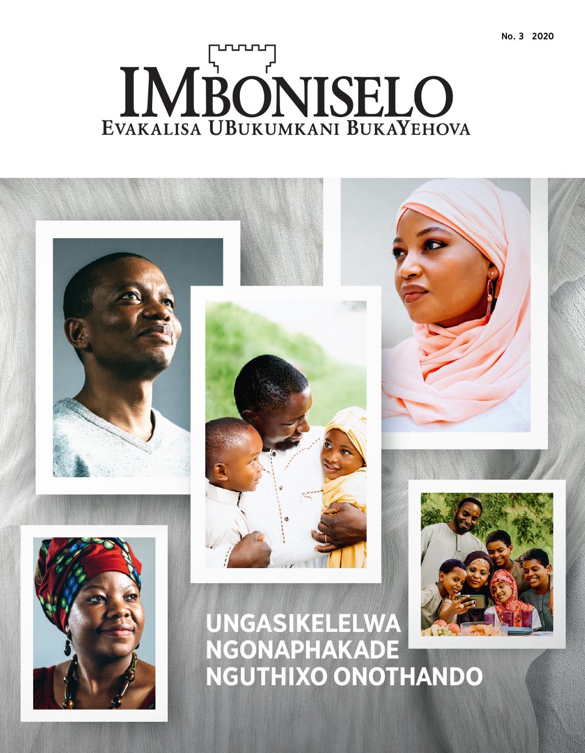 IMboniselo, No. 3, 2020 | Ungasikelelwa Ngonaphakade NguThixo Onothando.