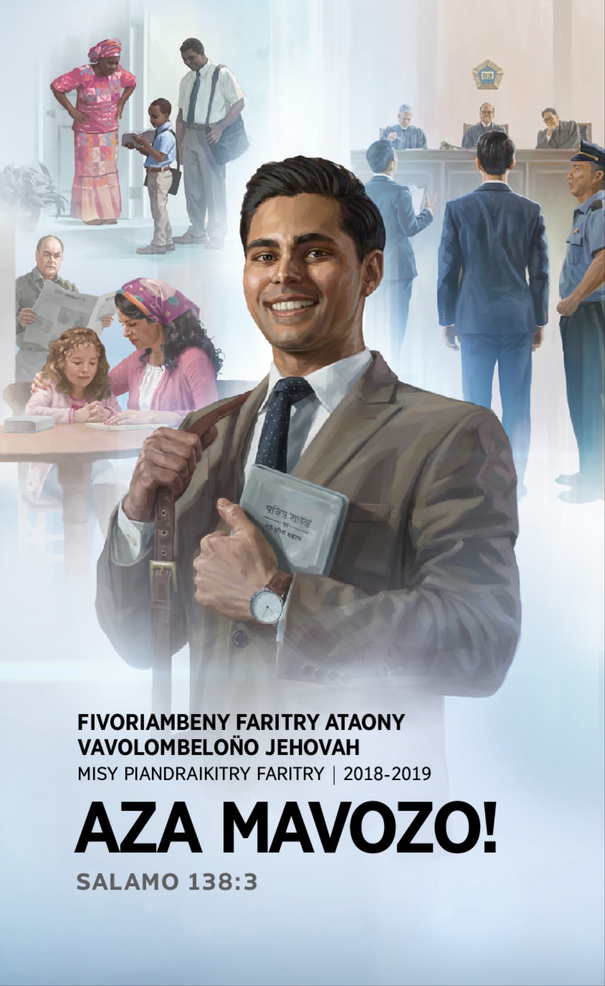 Programony Fivoriambeny Faritry Ataony Vavolombelon̈o Jehovah—Misy Piandraikitry Faritry | 2018-2019