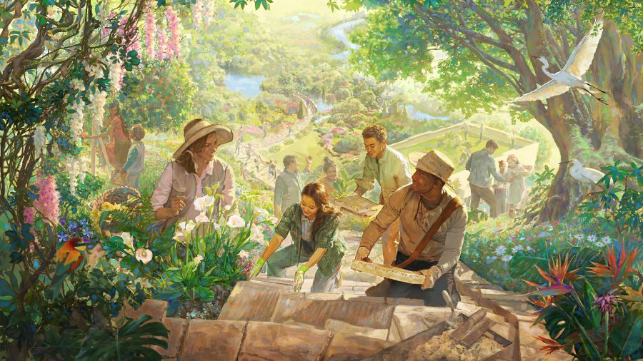 Olona tanora sady salama tsara ao amin’ny Paradisa. Miasa ry zareo sady falifaly. Misy renirano mikoriana erỳ lavidavitra erỳ.