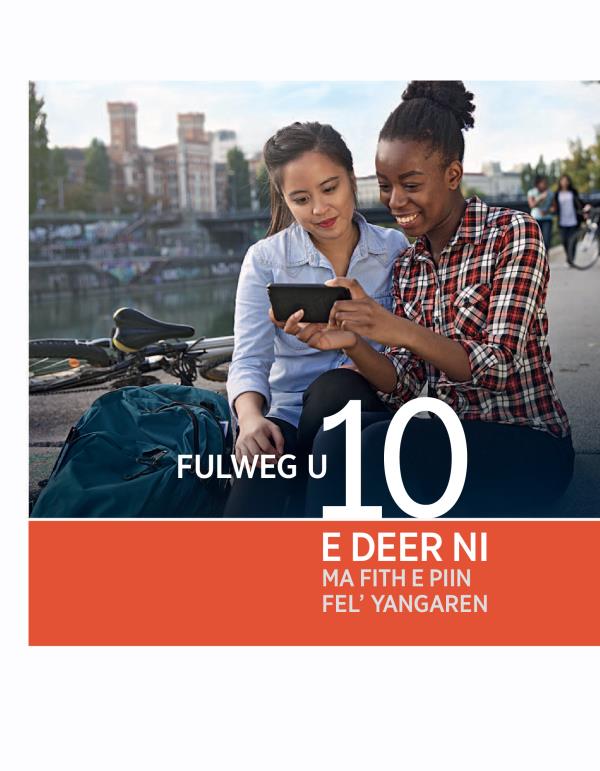 Wuru’ fare ke brochure ni kenggin e 10 e Deer ni Ma Fith e Piin Fel’ Yangaren