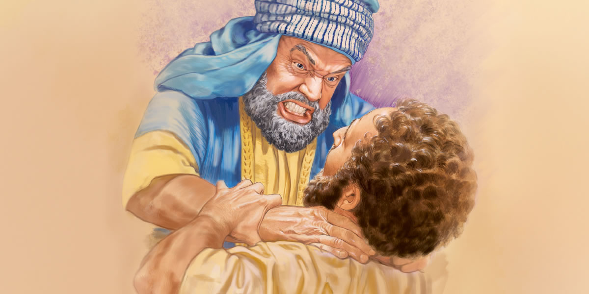 Ẹrú kan rá ẹrú bíi tiẹ̀ mú, ó sì bẹ̀rẹ̀ sí í fún un lọ́rùn