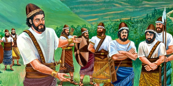 Gídíónì pín àwọn ọmọ ogun rẹ̀ sí ẹgbẹẹgbẹ́