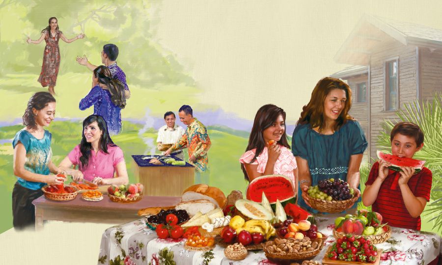 Àwọn èèyàn wà ní Párádísè