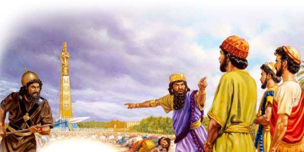 Ṣádírákì, Méṣákì, àti Àbẹ́dínígò kọ̀ láti fi orí balẹ̀ fún ère wúrà náà