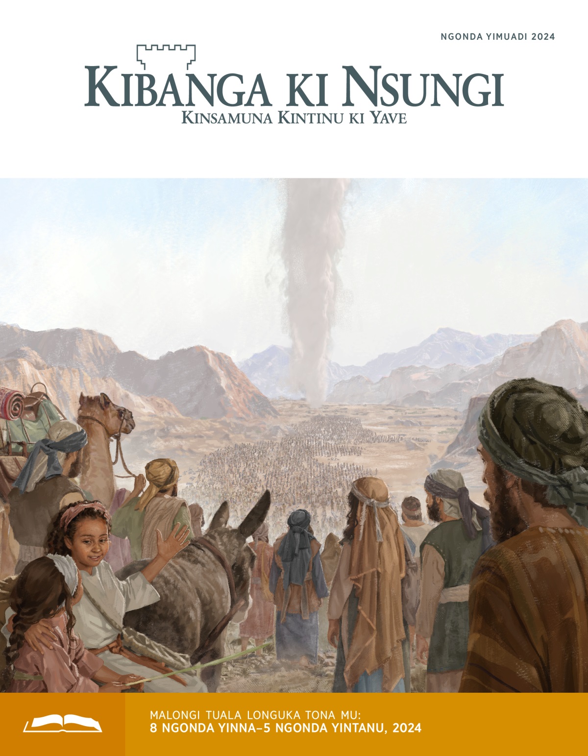Dingumba di basi Isaeli, babakala, bakietu ayi bana balezi badi mu kulandakana dituti ku thandu.