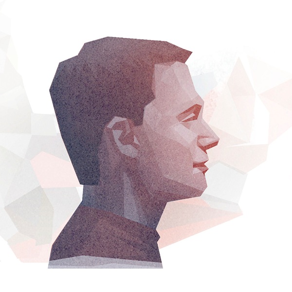 一个面容平静的人