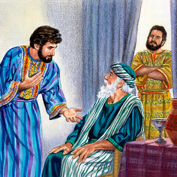 小儿子向他的父亲要财产