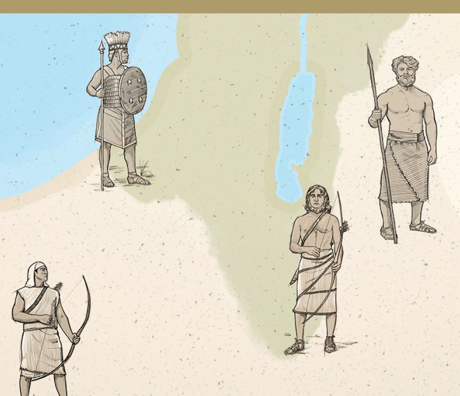 耶路撒冷周围的列国