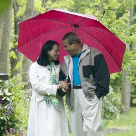 一对快乐的夫妻