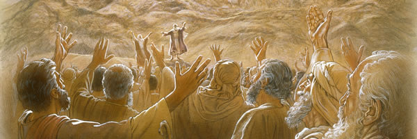 以色列人聚集在西奈山