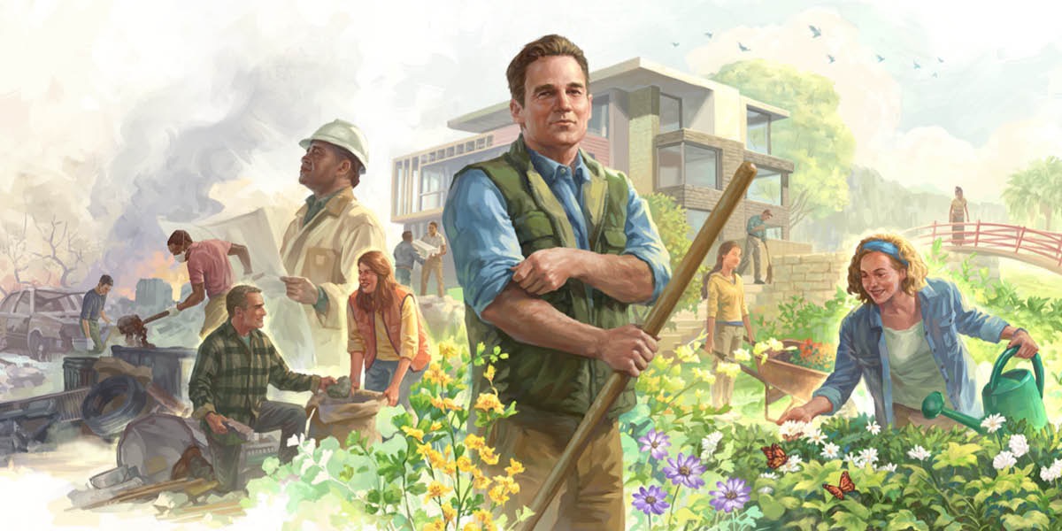 上帝的子民将地球变为乐园