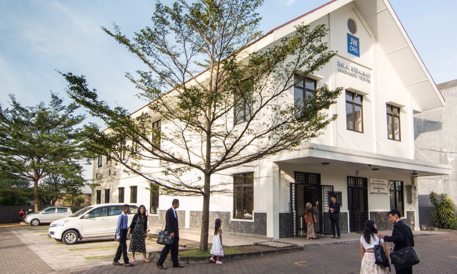 西爪哇省万隆市一间两层楼的王国聚会所