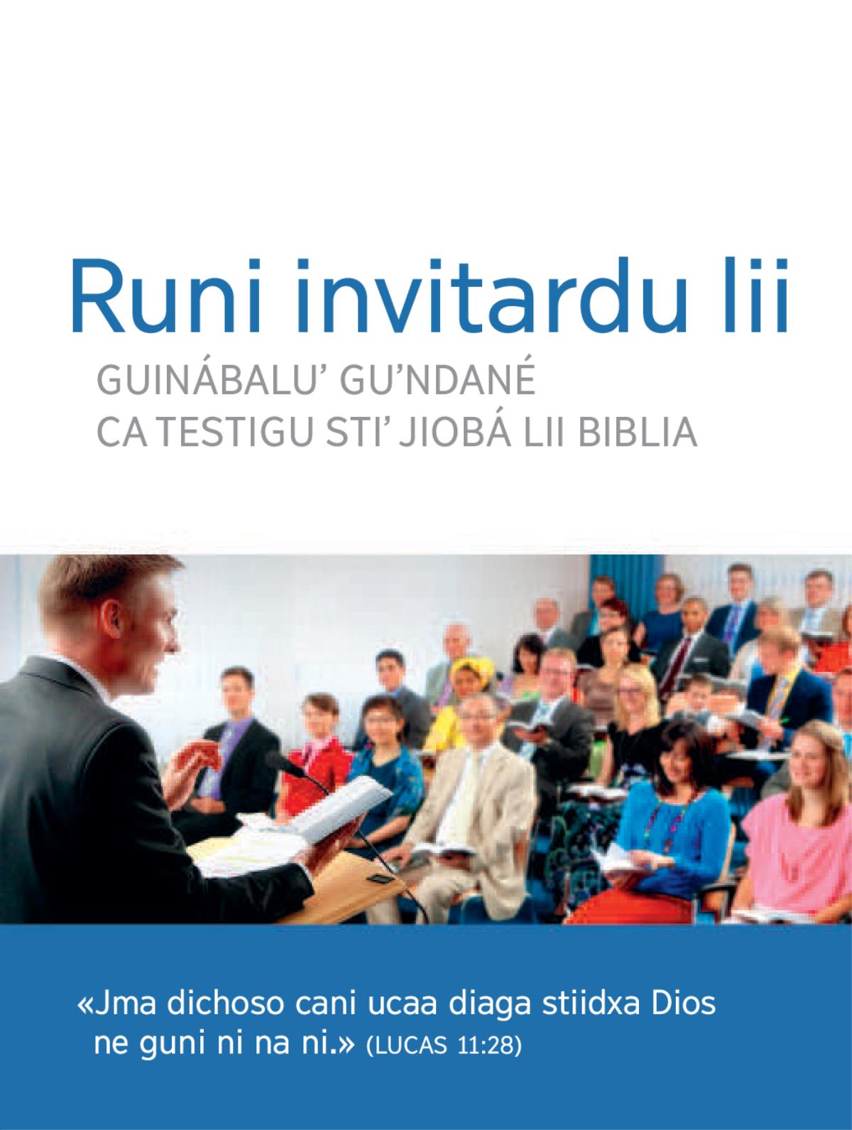 ¿Tuu nga ca testigu stiʼ Jiobá?