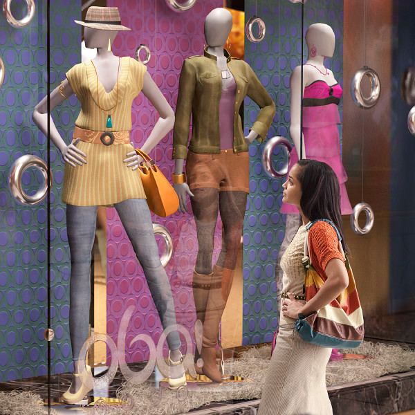 Ti baʼdudxaapaʼ Testigu cayuuyaʼ caadxi vestidu ni caree de moda ndaaniʼ ti tienda