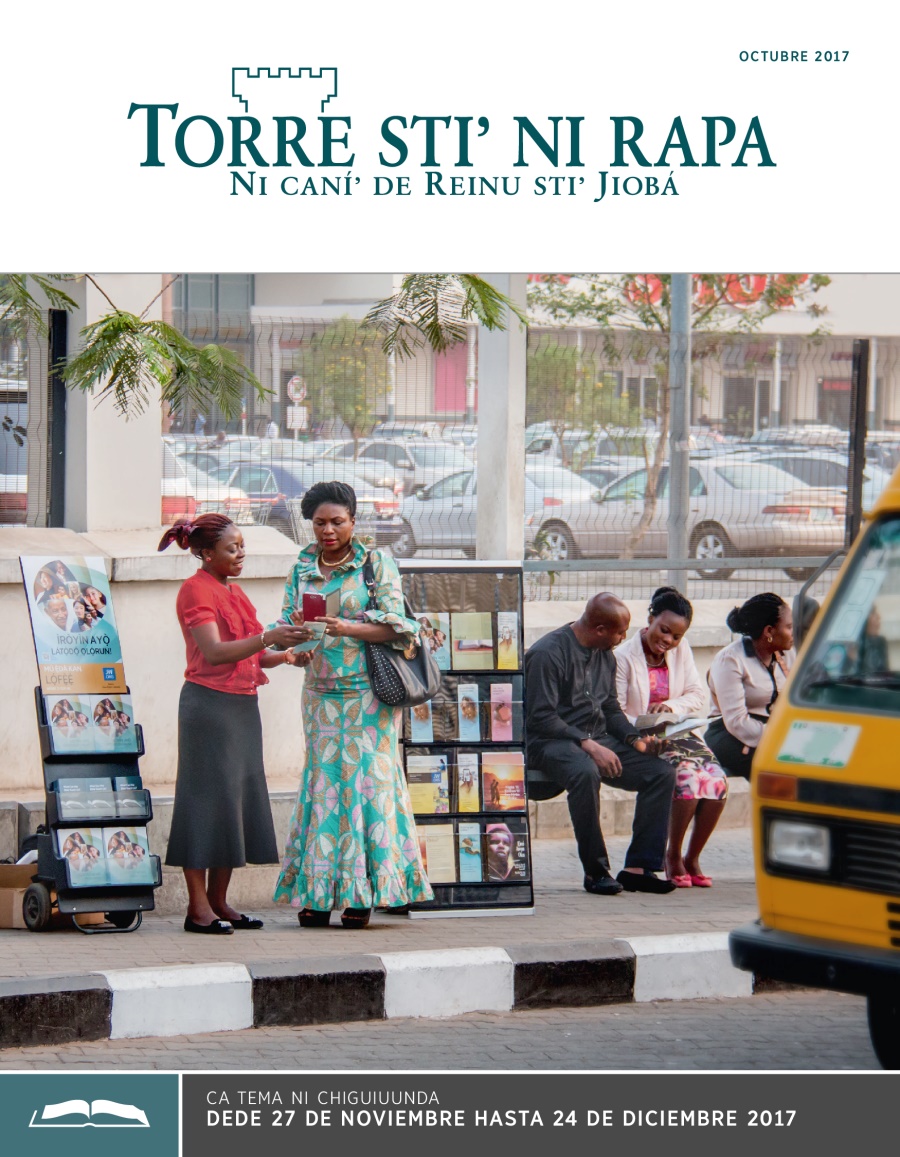 Torre stiʼ ni rapa (revista ni chiguiuunda), octubre 2017