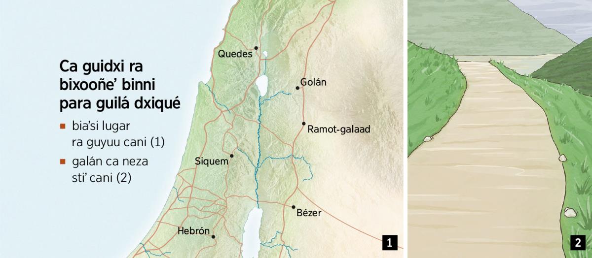 Ti mapa ni cusihuinni paraa riaana xhoopaʼ guidxi ra bixooñeʼ binni para guilá dxiqué ndaaniʼ guidxi Israel ne ti neza galán