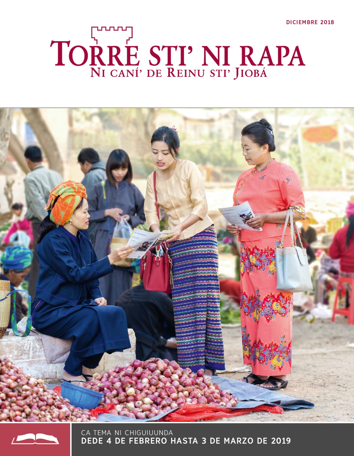 Torre stiʼ ni rapa (revista ni chiguiuunda), diciembre de 2018