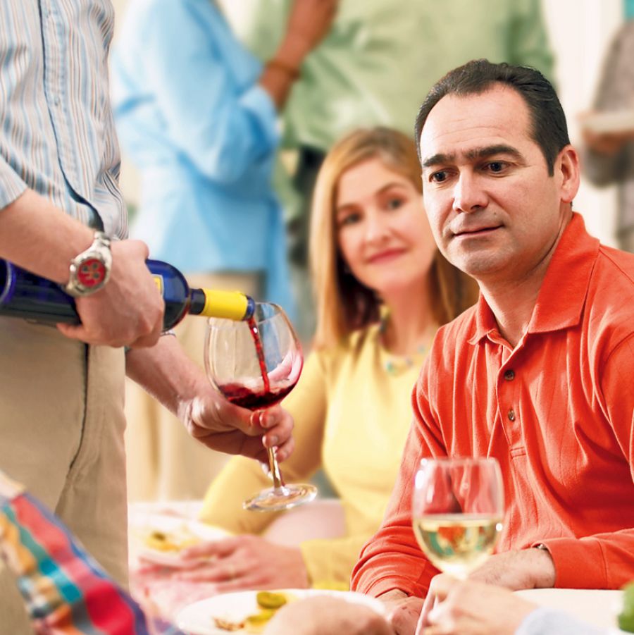 A brother considers whether or not to drink alcohol
