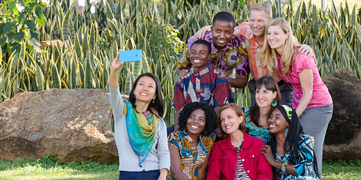 A group of Witness youths