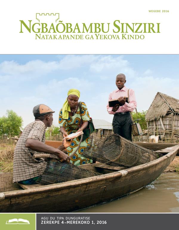 Gu Ngbaõbambu Sinziri du Tipa Dunguratise, Wegebe 2016