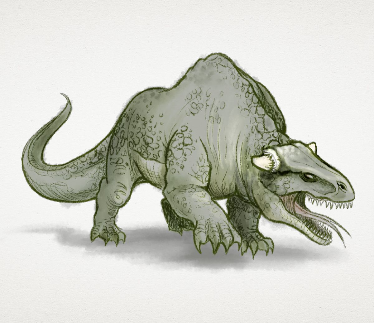 The two-horned wild beast